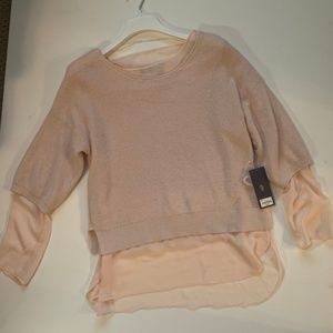 Jennifer Lopez Light Pink Sweater